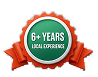 6+ Years of Local Experience